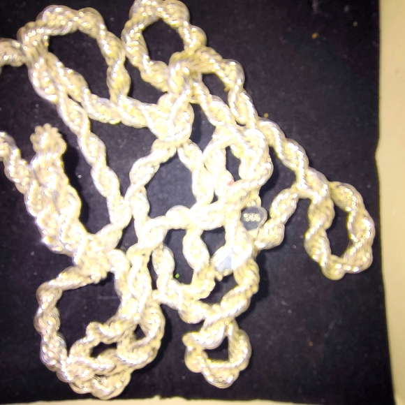 925 Stamped 30" Rope Chain - Picture 3 of 8